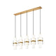 Cayden 5-Light Linear Chandelier