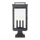 Hartwell 4-Light Outdoor Pier Mounted Fixture