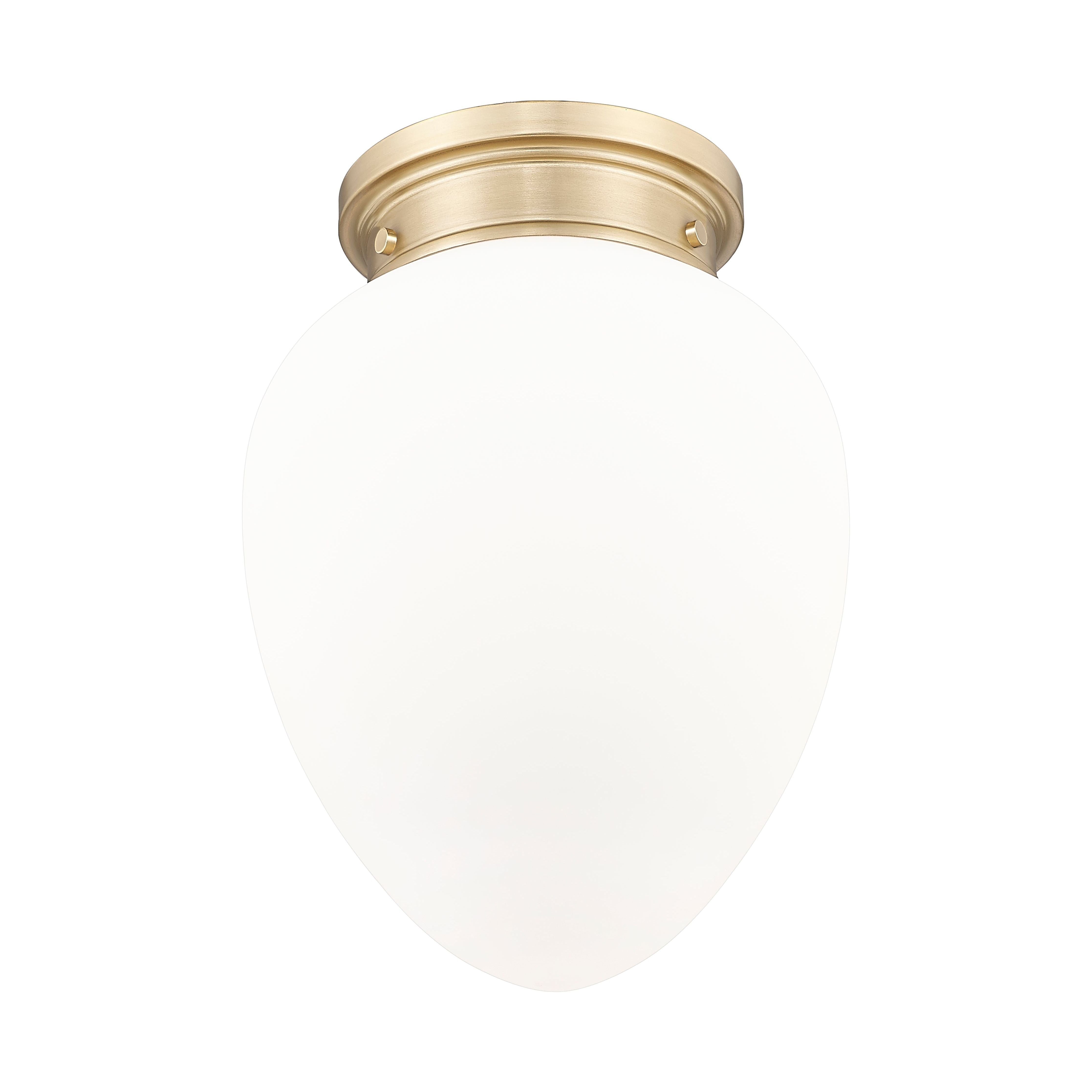 Gideon 1-Light 10" Flush Mount