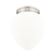 Gideon 1-Light 12" Flush Mount