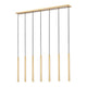 Forest 7-Light Linear Chandelier