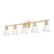 Belle 5-Light Vanity