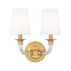 Katerina 2-Light Wall Sconce