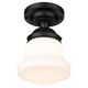 Vaughn 1-Light 10" Flush Mount