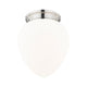 Gideon 1-Light 12" Flush Mount