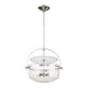 Denmar 4-Light Convertible Semi Flush / Pendant