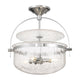 Denmar 4-Light Convertible Semi Flush / Pendant