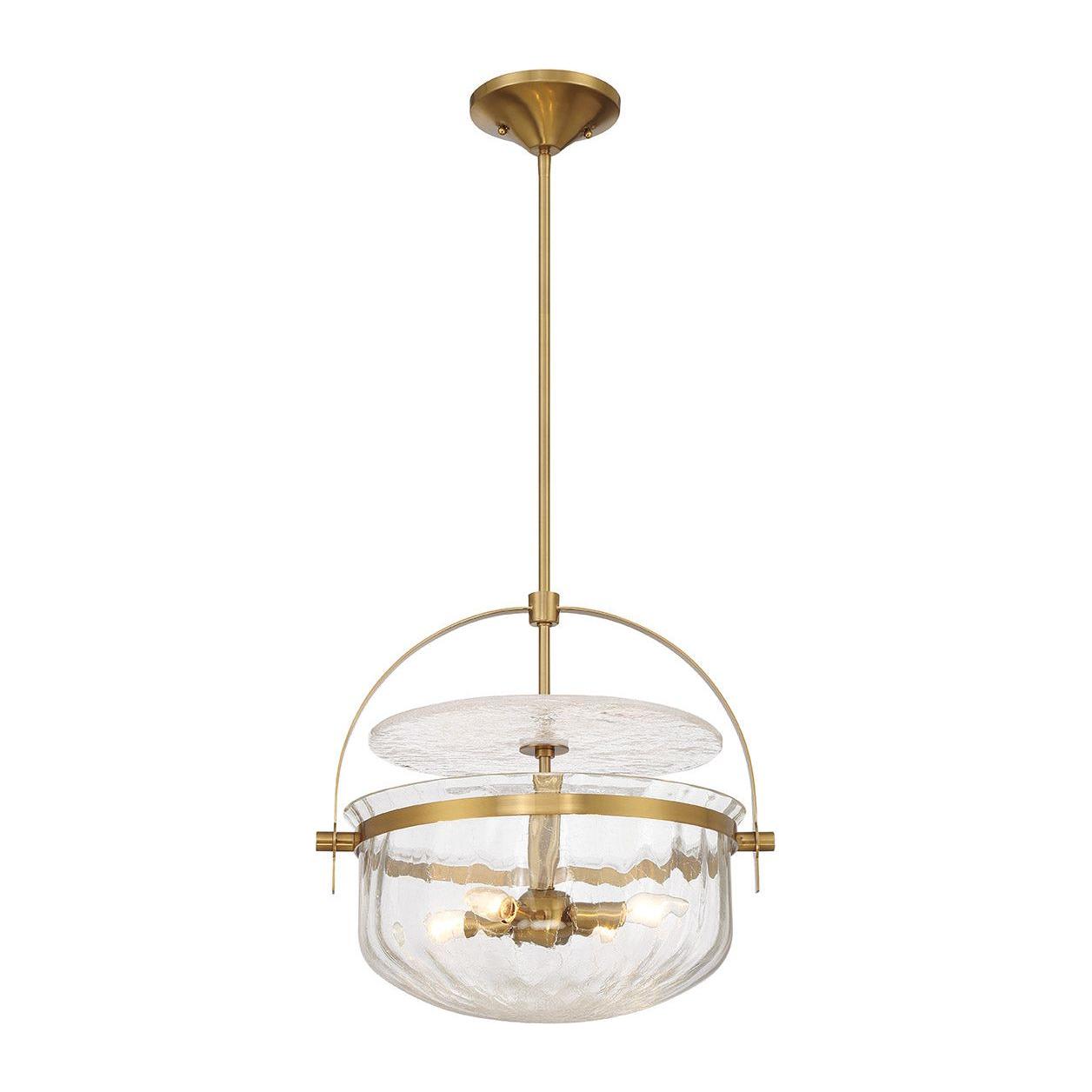 Denmar 4-Light Convertible Semi Flush / Pendant