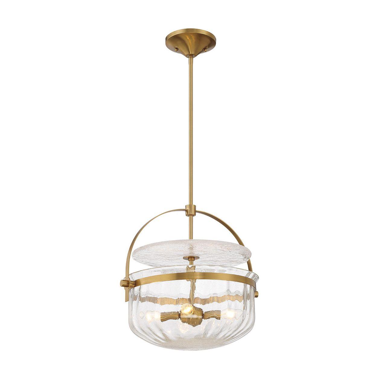 Denmar 4-Light Convertible Semi Flush / Pendant