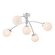 Redfield 5-Light Convertible Semi-Flush / Pendant