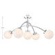 Redfield 5-Light Convertible Semi-Flush / Pendant