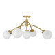 Redfield 5-Light Convertible Semi-Flush / Pendant