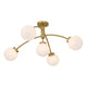 Redfield 5-Light Convertible Semi-Flush / Pendant