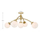 Redfield 5-Light Convertible Semi-Flush / Pendant