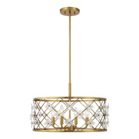 Bailey 4-Light Convertible Semi-Flush / Pendant
