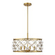 Bailey 4-Light Convertible Semi-Flush / Pendant