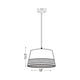 Maddox 1-Light 18" Chandelier