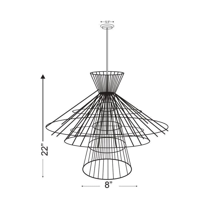 Alito 6-Light Chandelier