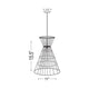 Alito 1-Light Mini Pendant