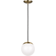 Leo - Hanging Globe Small 1-Light Pendant