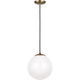 Leo - Hanging Globe Medium 1-Light Pendant