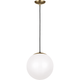 Leo - Hanging Globe Large 1-Light Pendant