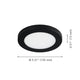 Trago 5" 5CCT LED Flush Mount