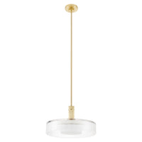 Como 18" 1-Light Convertible Pendant