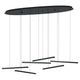 Eglo - Lindoza 6-Light LED Linear Suspension - Lights Canada