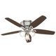 Builder Low Profile Fan with Light 52"