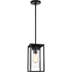 Vado One Light Outdoor Pendant Lantern