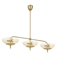 Fiorello 54" 9-Light Linear Chandelier