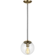 Leo - Hanging Globe Small 1-Light Pendant