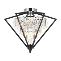 Geometric 5-Light Close to Ceiling