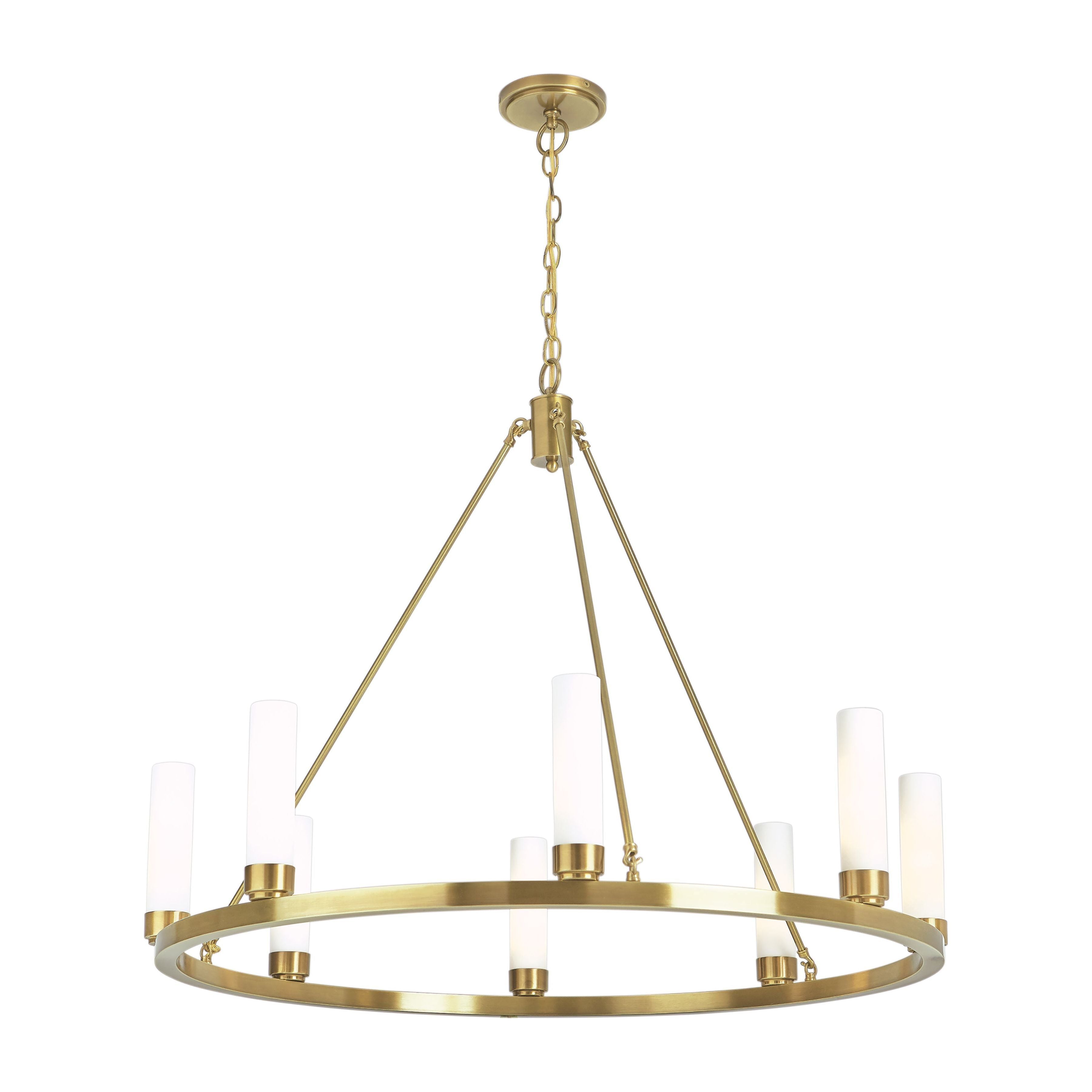 Martin 36" 8-Light Chandelier