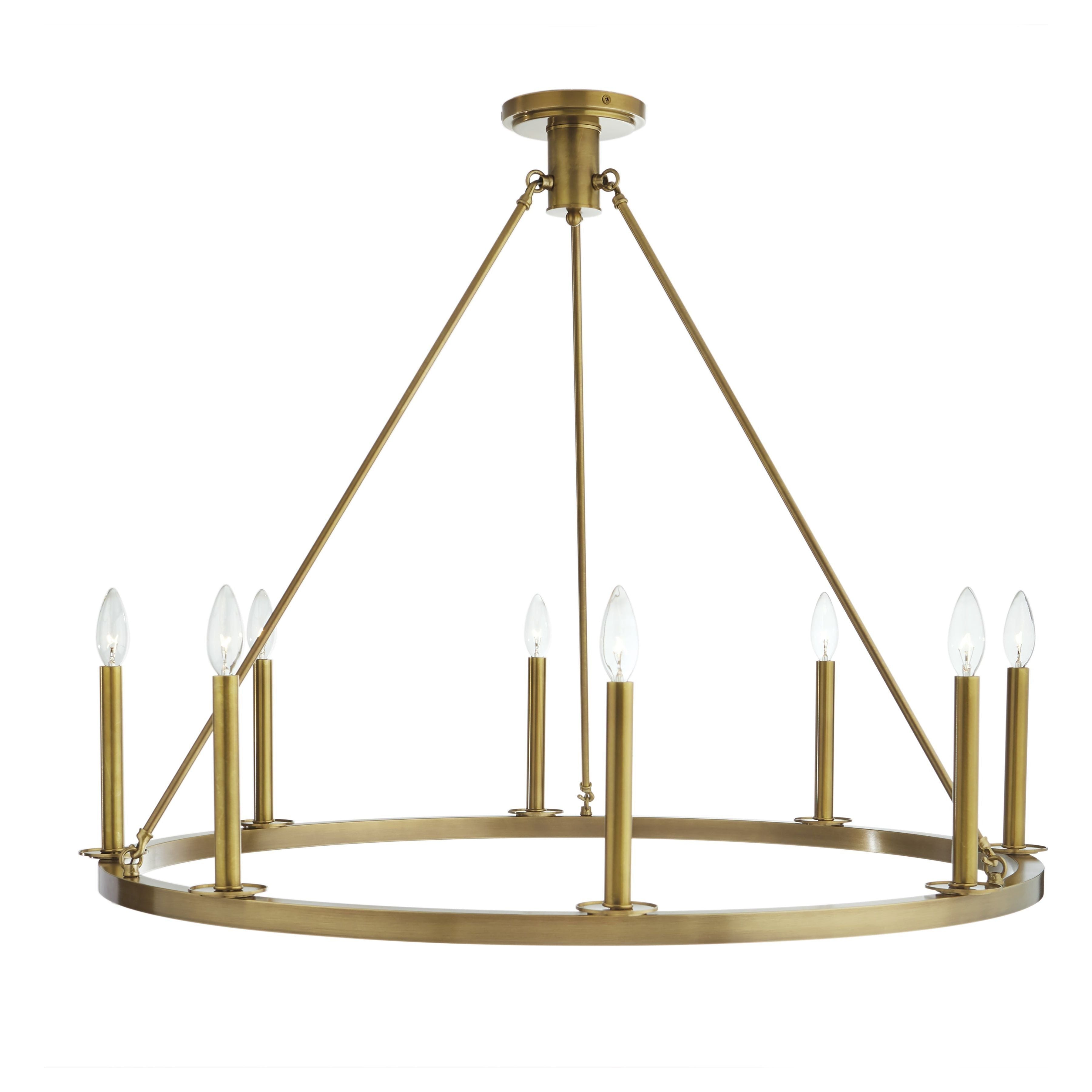 Martin 36" 8-Light Chandelier