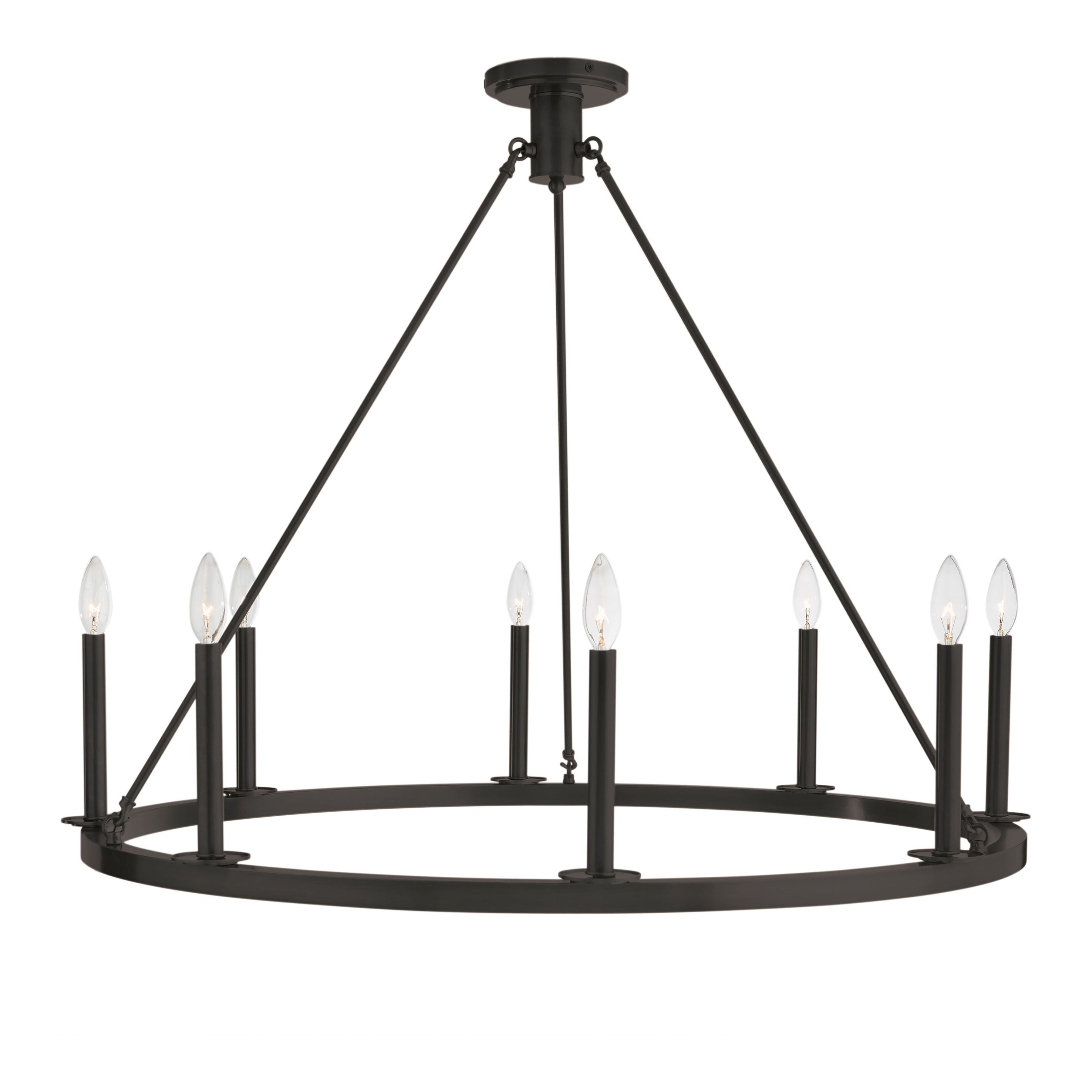 Martin 36" 8-Light Chandelier