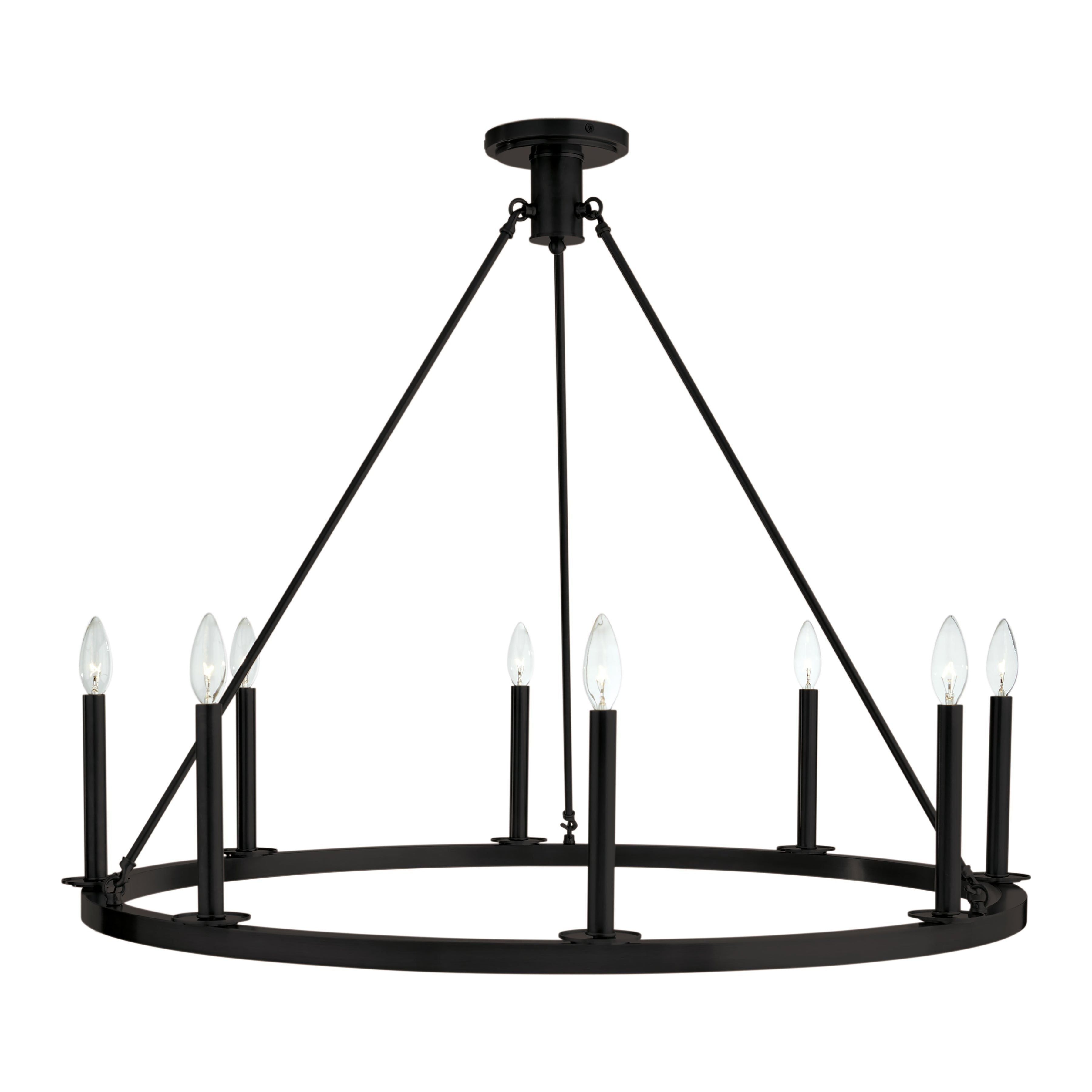 Martin 36" 8-Light Chandelier