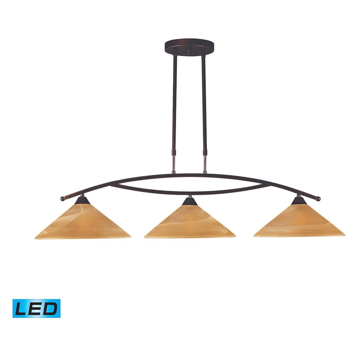 Elysburg 43" Wide 3-Light Linear Chandelier