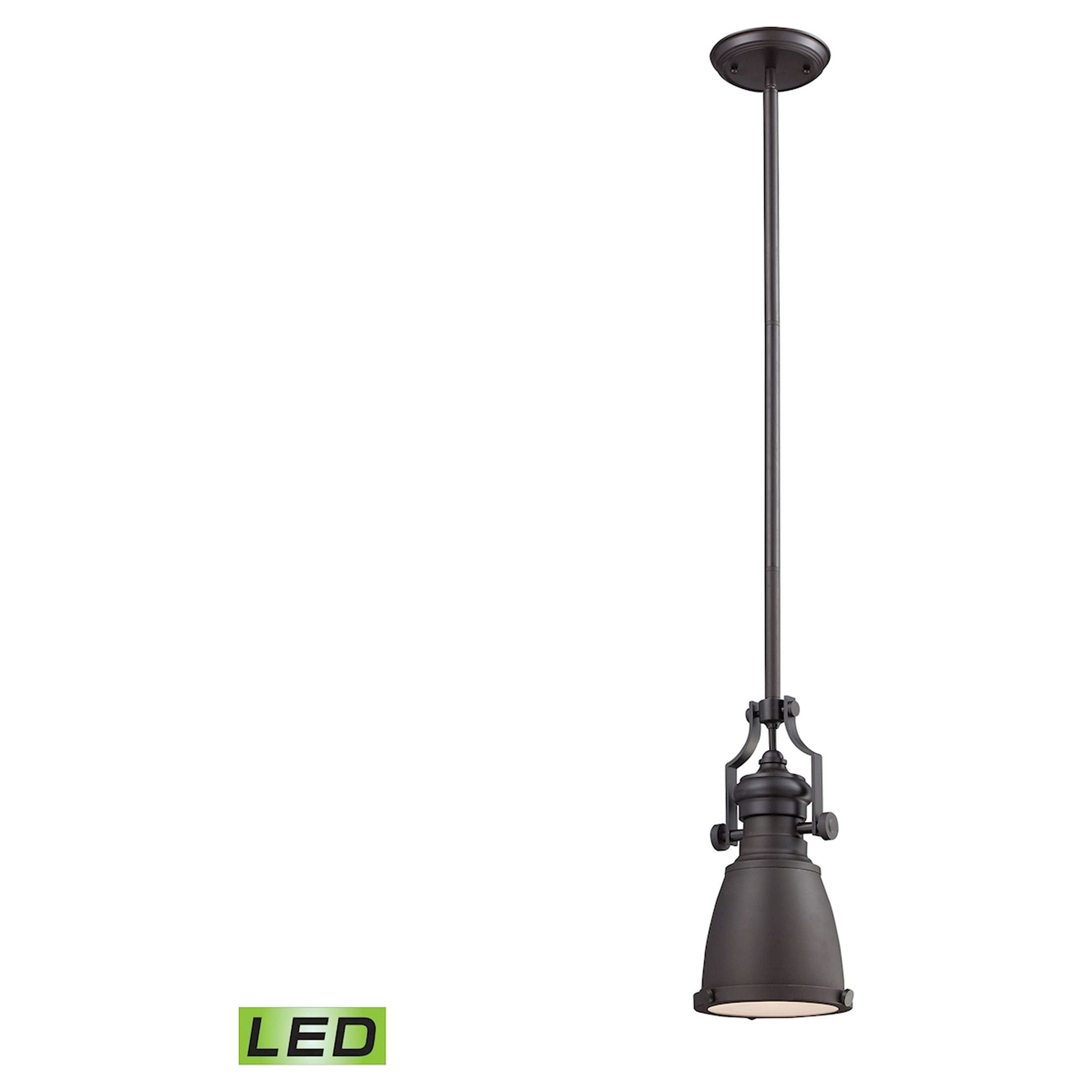 Chadwick 8" Wide 1-Light Mini Pendant