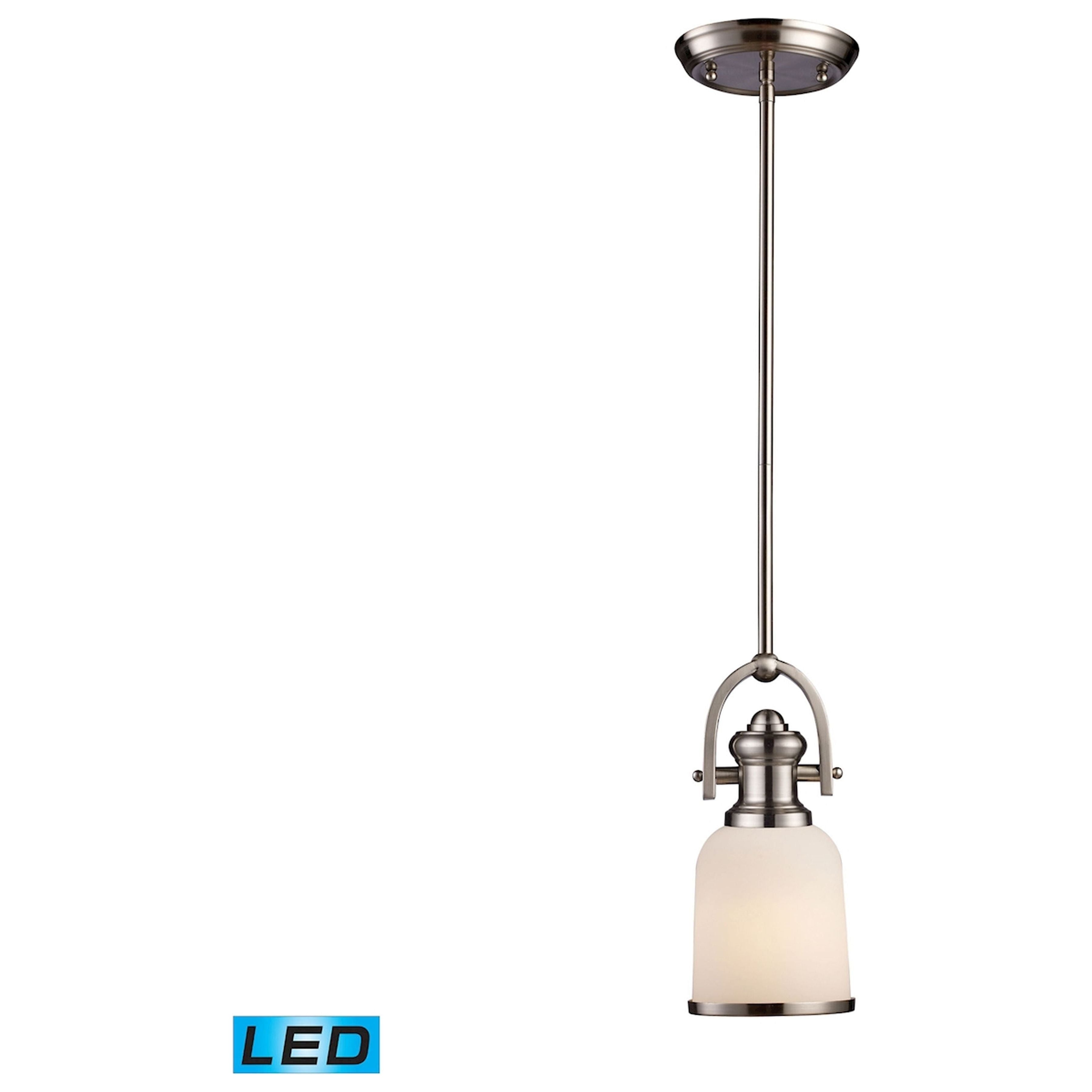 Brooksdale 5" Wide 1-Light Mini Pendant