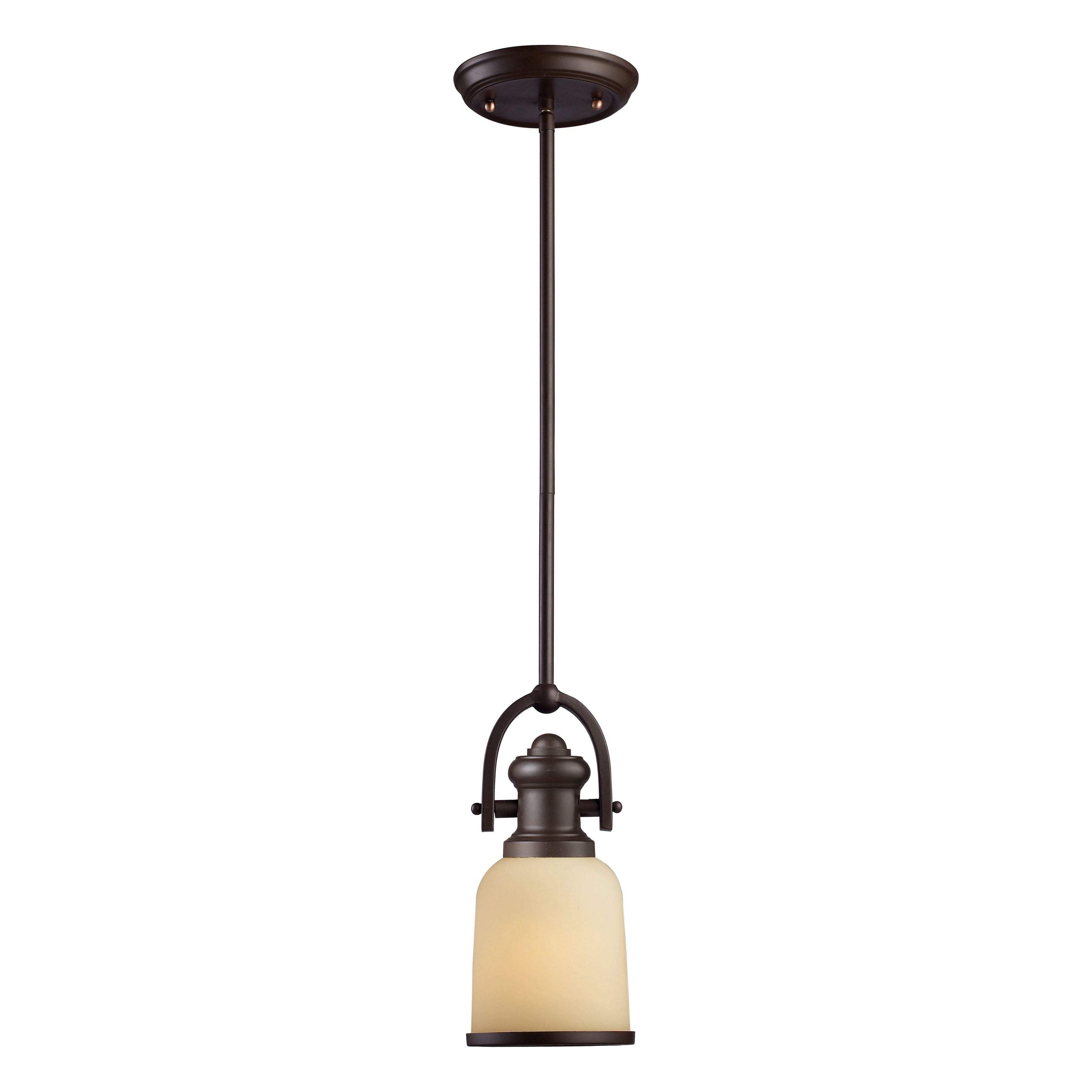 Brooksdale 5" Wide 1-Light Mini Pendant