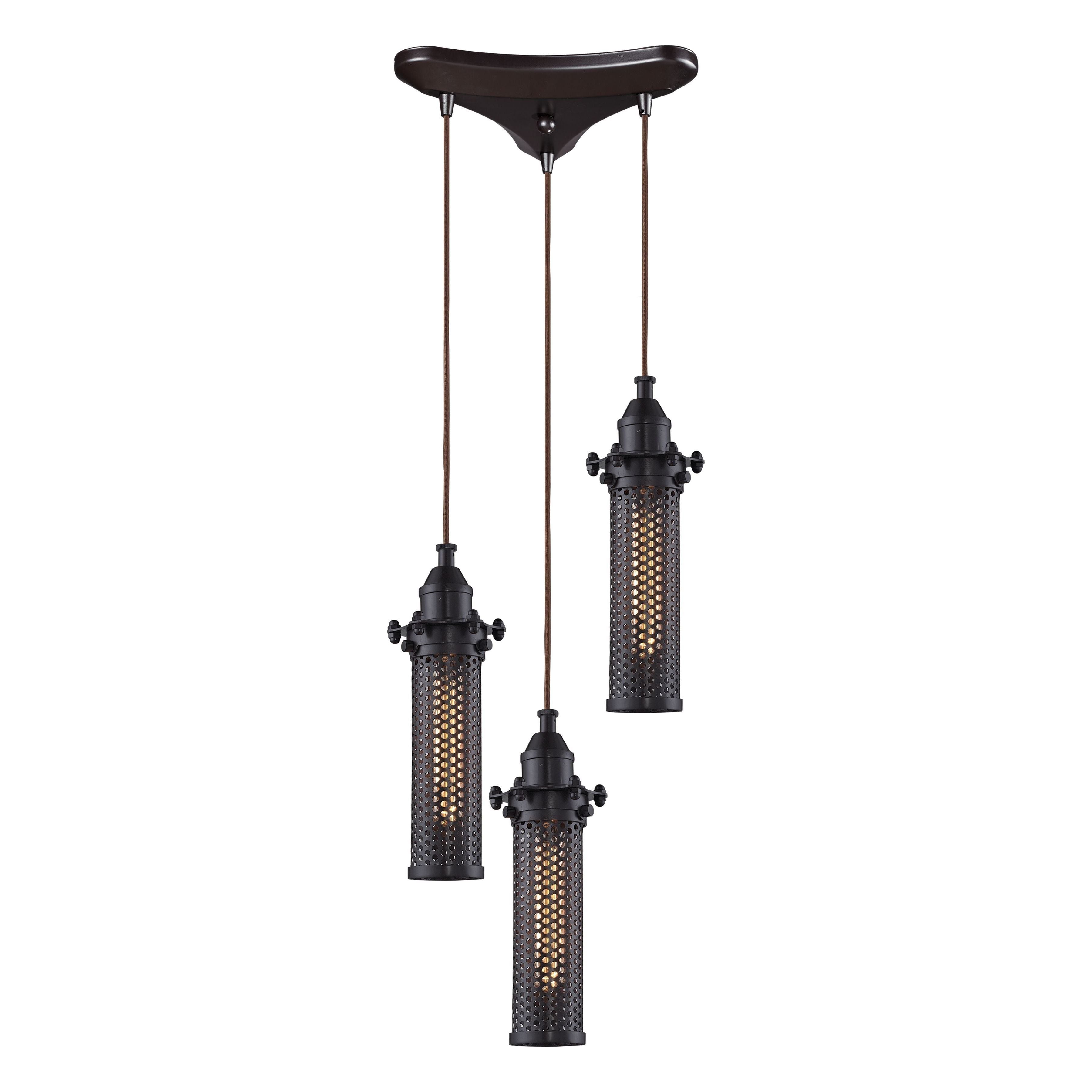 Fulton 10" Wide 3-Light Pendant