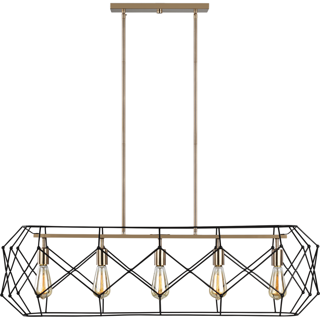 Zarra Five Light Linear