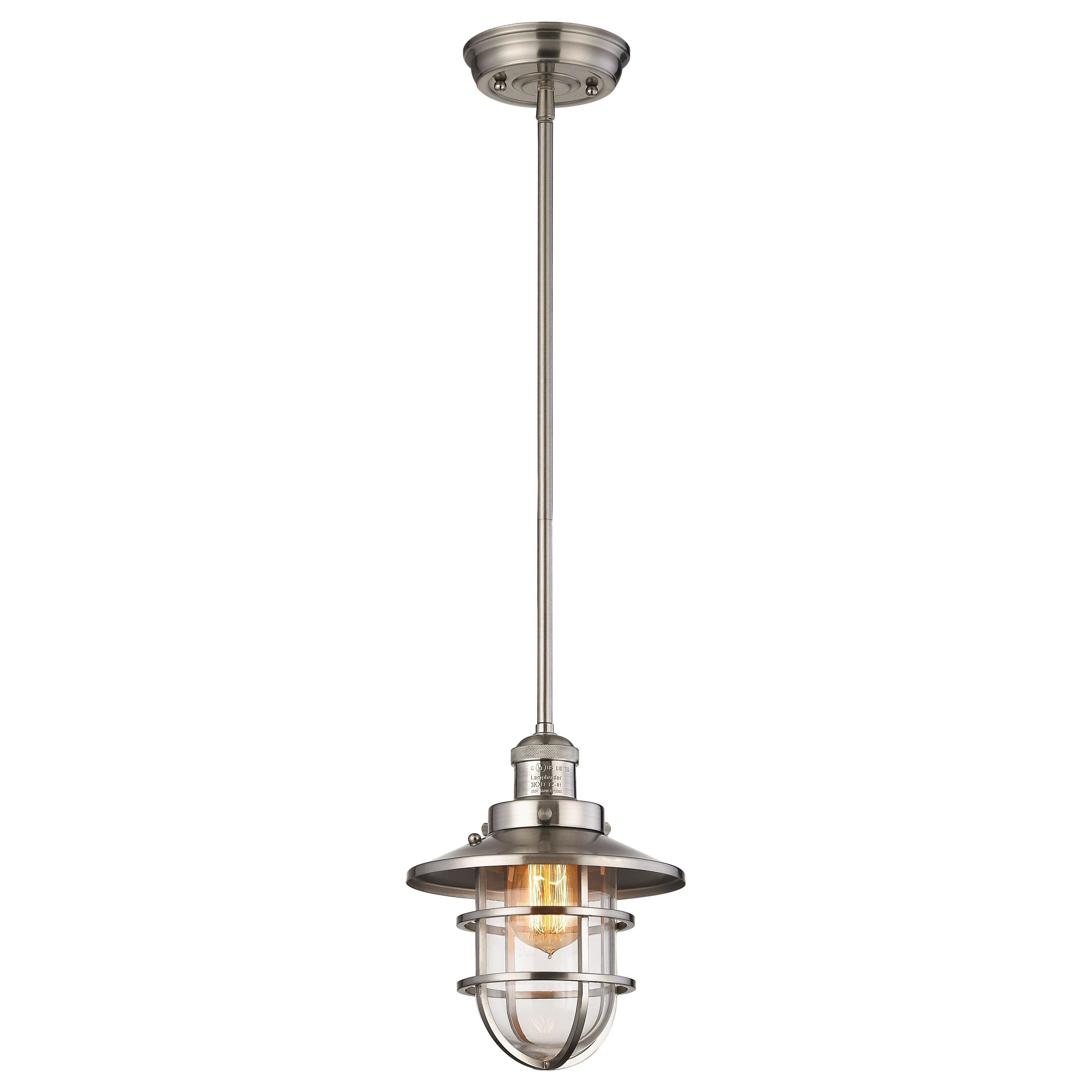 Seaport 8" Wide 1-Light Mini Pendant