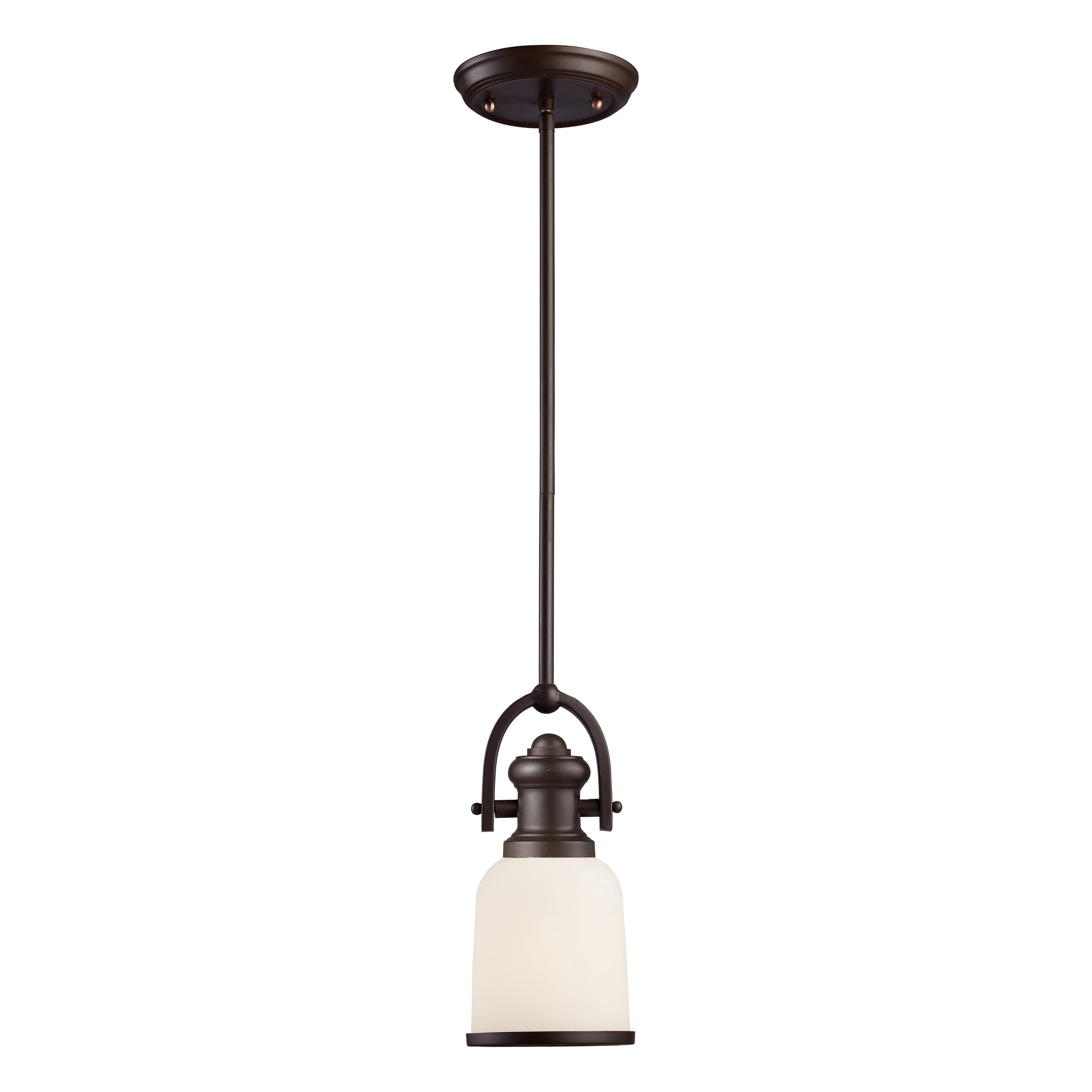 Brooksdale 5" Wide 1-Light Mini Pendant