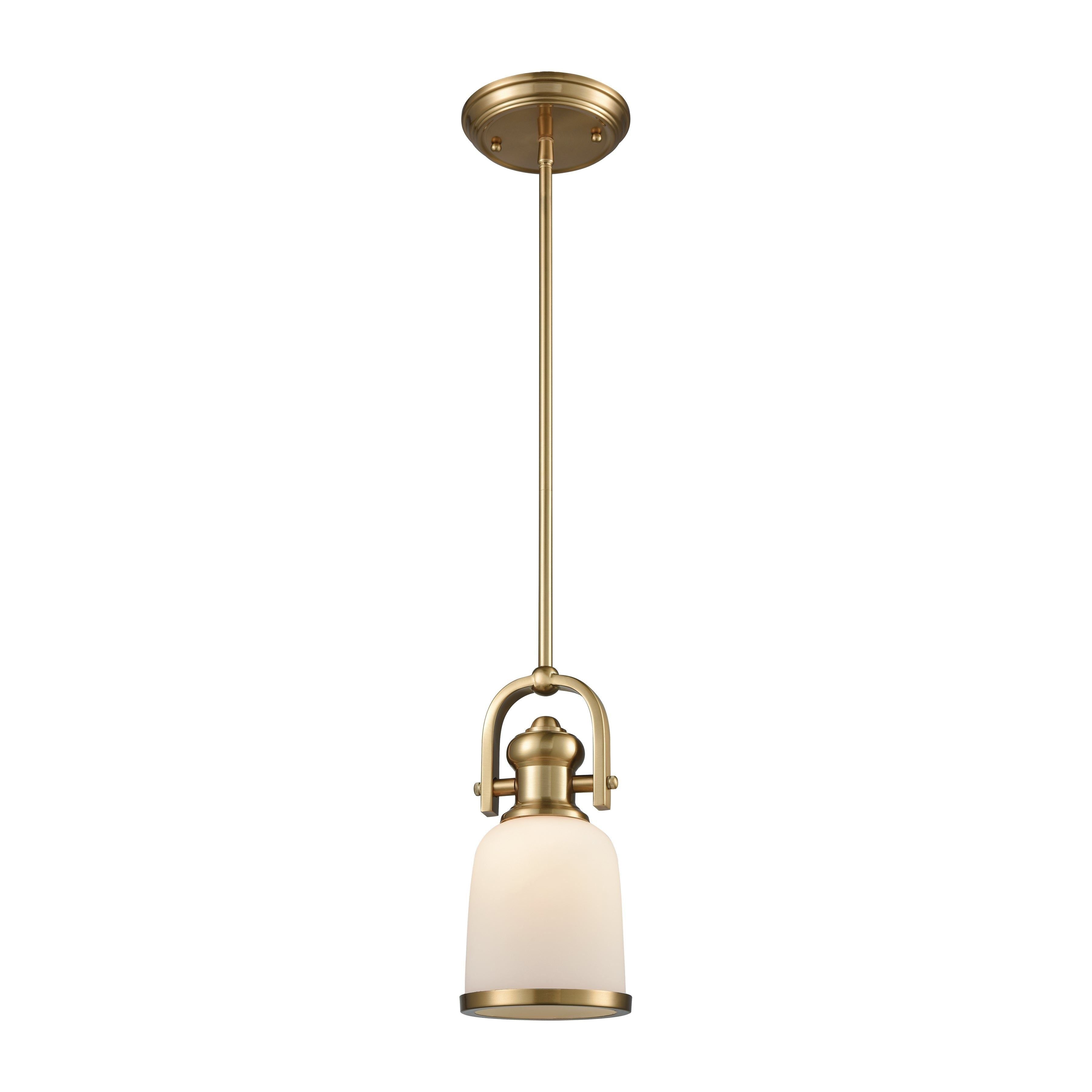 Brooksdale 5" Wide 1-Light Mini Pendant