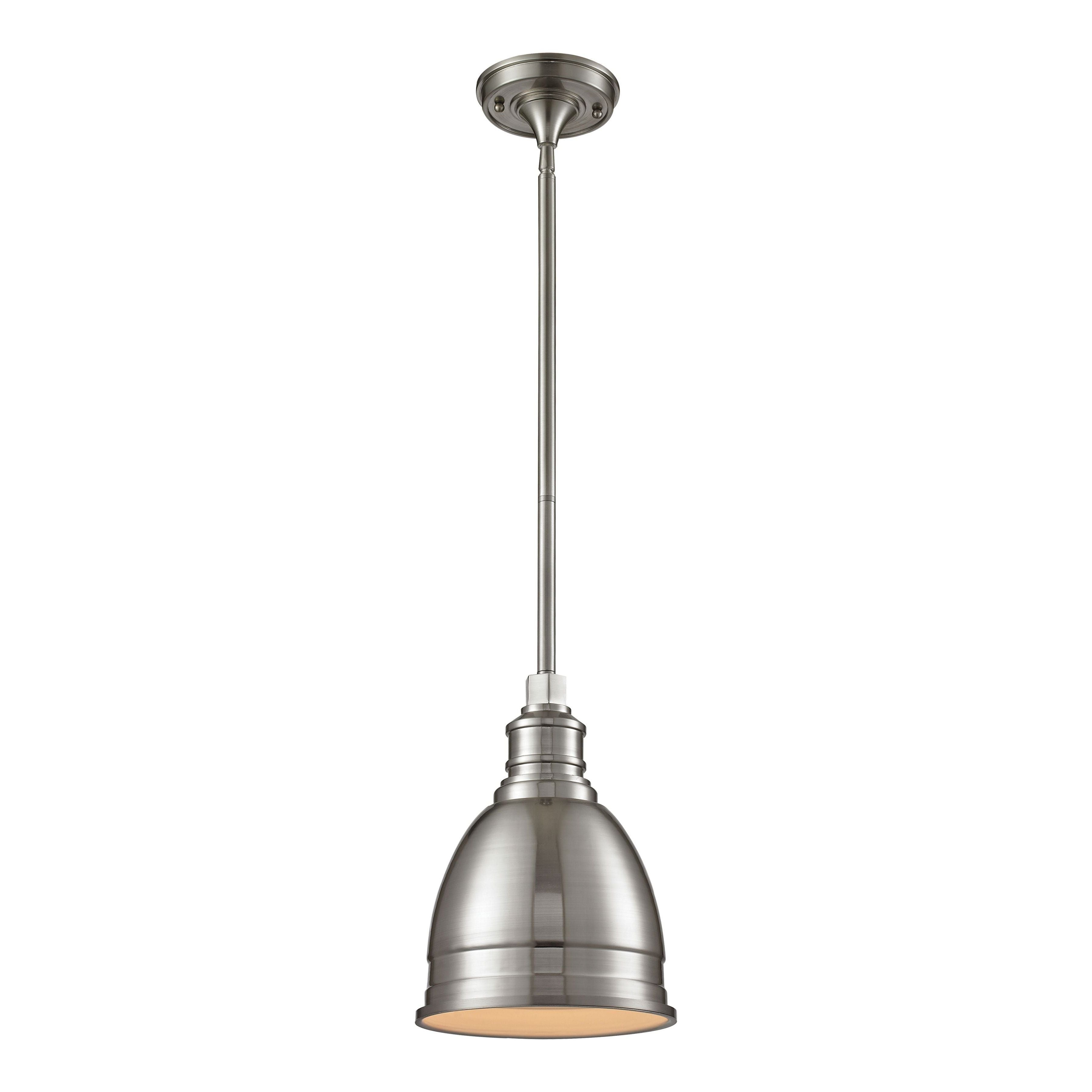 Carolton 8" Wide 1-Light Mini Pendant