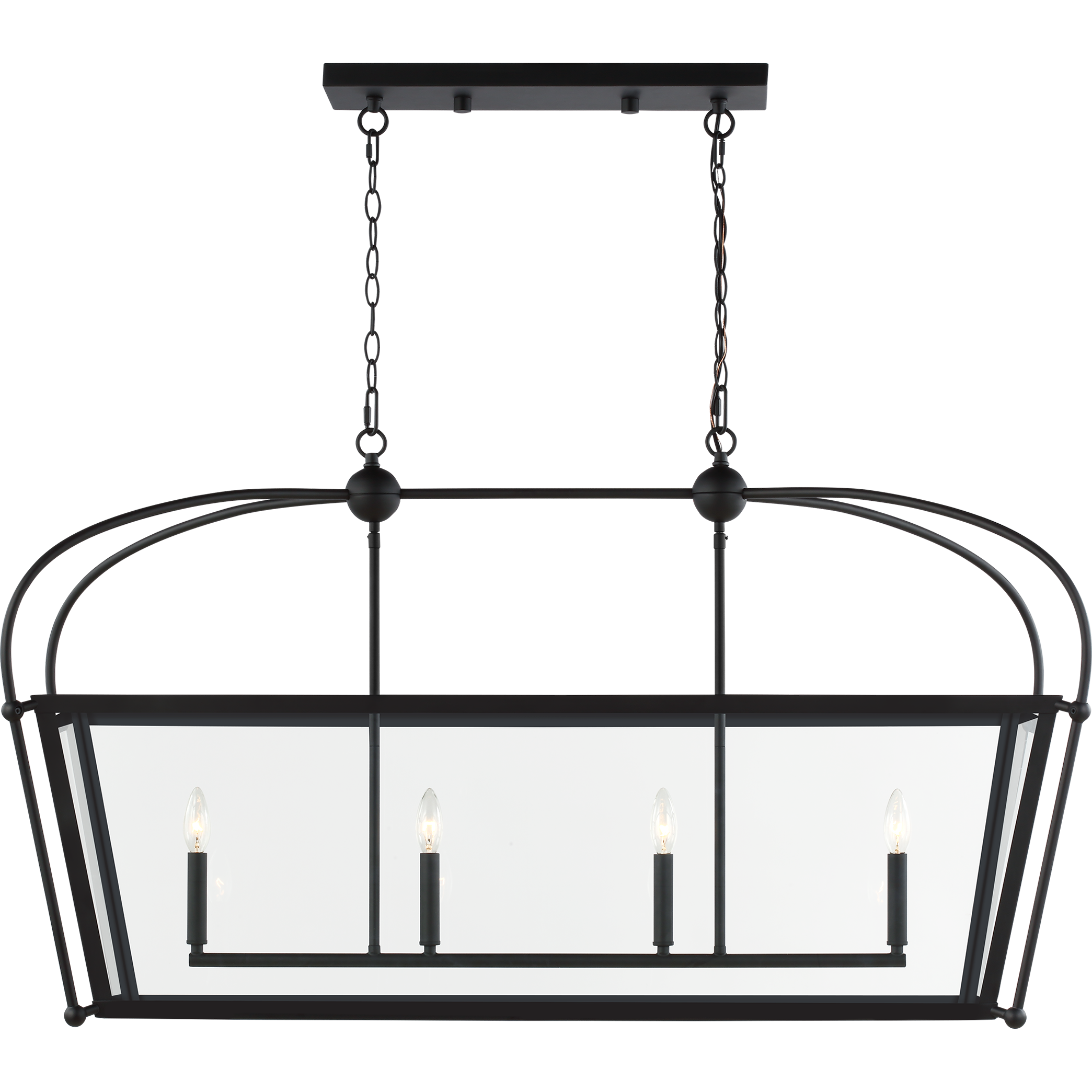 Charleston Four Light Linear Lantern