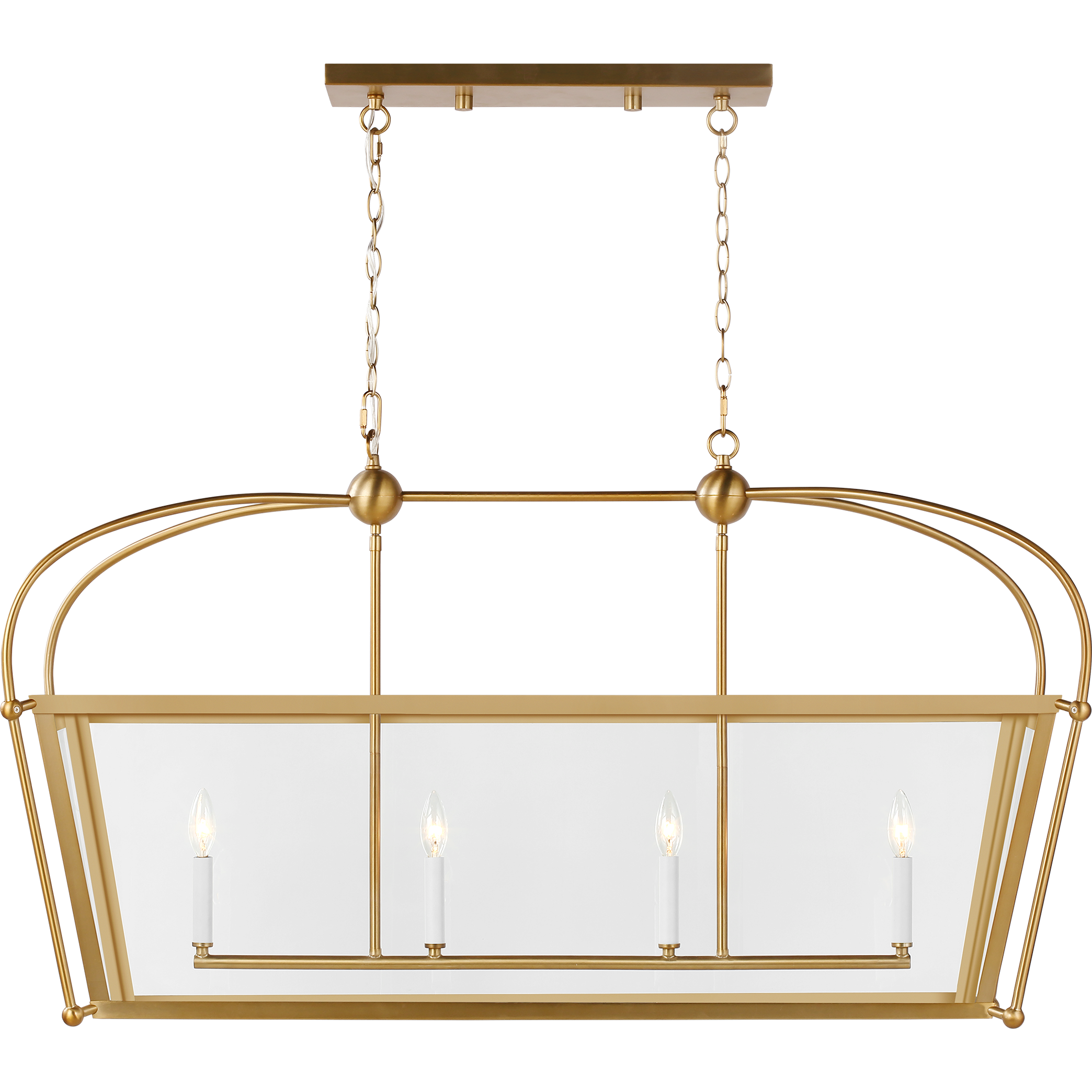 Charleston Four Light Linear Lantern